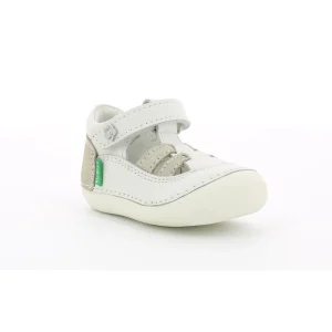 Kickers semi ouverte sushy blanc