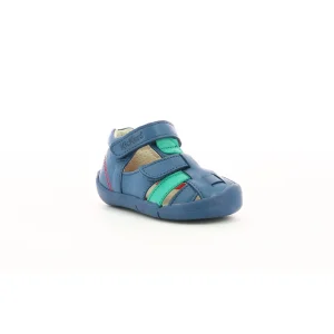 Kickers semi ouverte wasabou bleu