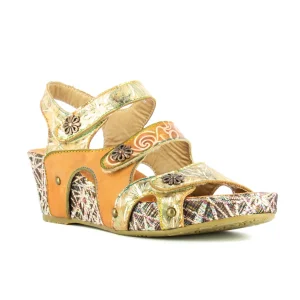 Laura vita nu pieds sandales facdiao 12 marron