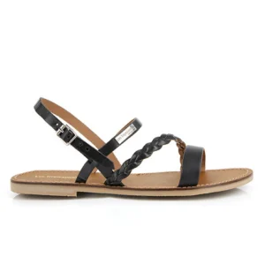 Les tropeziennes nu pieds sandales batresse noir