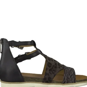Marco tozzi nu pieds sandales 28430 noir
