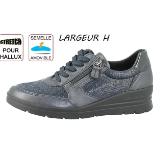 Mediloi chaussures a lacets luna 18 marine