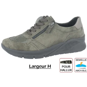 Mediloi chaussures a lacets mary 04 kaki