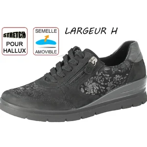 Mediloi chaussures a lacets luna 18 noir