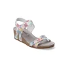 Mephisto nu pieds sandales minoa multicouleurs