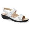 Mobils ergonomic mephisto nu pieds sandales getha argent