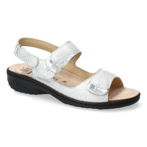 Mobils ergonomic mephisto nu pieds sandales getha argent