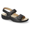 Mobils ergonomic mephisto nu pieds sandales getha noir