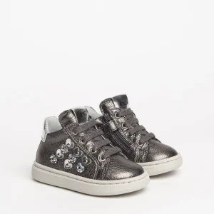Nero giardinni bottines i021543f argent