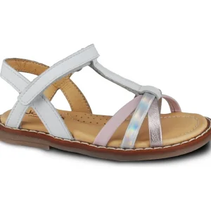 Norvik nu pieds sandales qype blanc multicouleurs