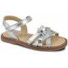 Norvik nu pieds sandales anya argent