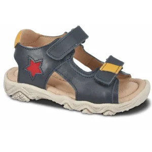 Norvik nu pieds sandales vito marine