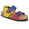 Norvik nu pieds sandales snik multicouleurs