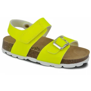 Norvik nu pieds sandales mara jaune