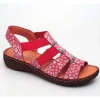 Pedro torres nu pieds sandales 281ud rouge