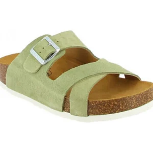 Plakton nu pieds sandales cp boludo kaki