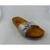 Plakton nu pieds sandales bom teen argent