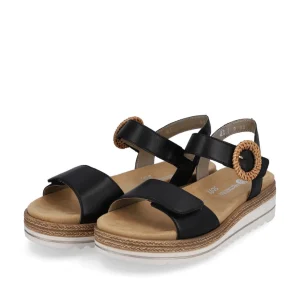 Remonte nu pieds sandales d0q52 noir