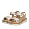 Remonte nu pieds sandales d0q52 or