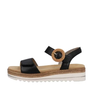 Remonte nu pieds sandales d0q52 noir