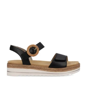 Remonte nu pieds sandales d0q52 noir