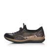 Rieker chaussures a lacets n3261 00 noir