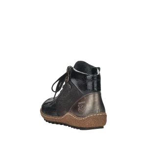 Rieker chaussures a lacets l7541 00 noir