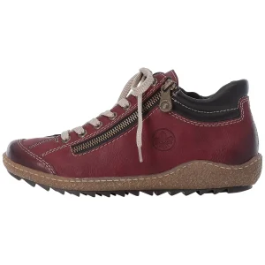 Rieker chaussures a lacets l7516 37 rouge
