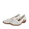 Rieker mocassins 41356 blanc