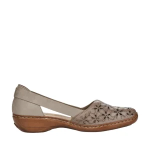 Rieker mocassins 41356 gris