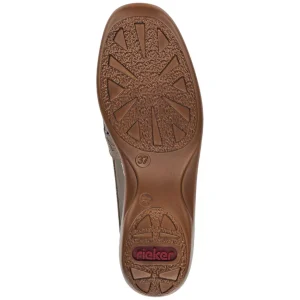 Rieker mocassins 41356 gris