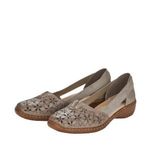 Rieker mocassins 41356 gris