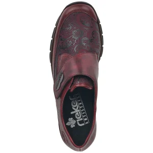 Rieker mocassins 537c0 35 bordeaux