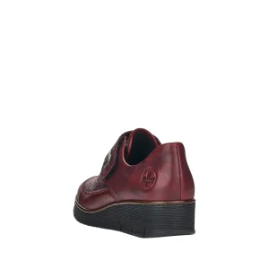 Rieker mocassins 537c0 35 bordeaux
