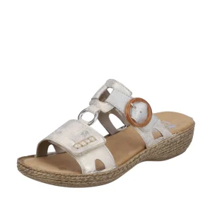 Rieker mules 658n4 beige