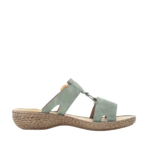Rieker mules 658n4 vert