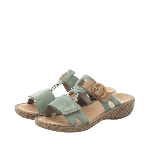 Rieker mules 658n4 vert