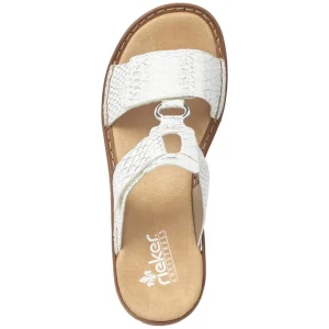 Rieker mules 608p9 blanc