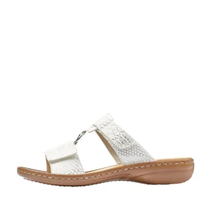 Rieker mules 608p9 blanc