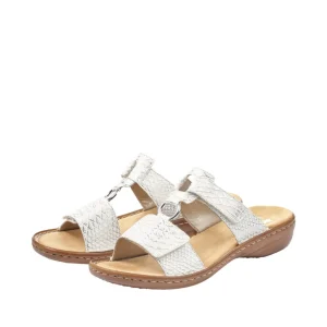 Rieker mules 608p9 blanc