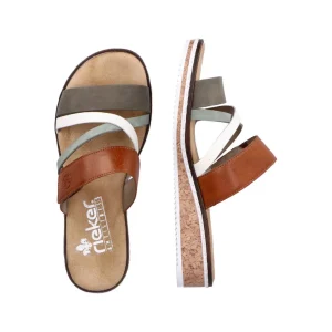 Rieker mules v3652 vert