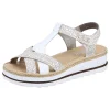 Rieker nu pieds sandales v7919 blanc