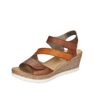Rieker nu pieds sandales 61922 marron