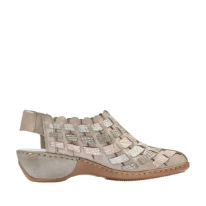 Rieker nu pieds sandales 47156 beige