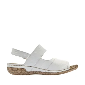 Rieker nu pieds sandales v7272 blanc