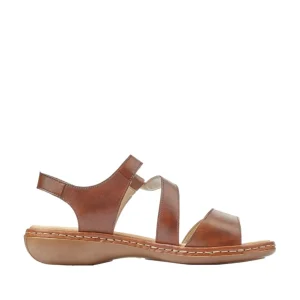 Rieker nu pieds sandales 659c7 marron