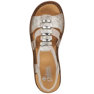 Rieker nu pieds sandales 62850 rose