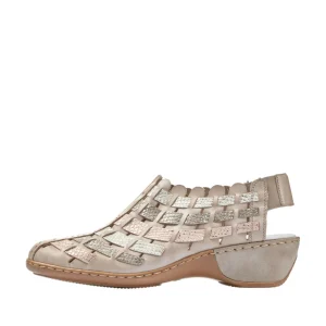 Rieker nu pieds sandales 47156 beige