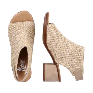 Rieker nu pieds sandales 64670 beige