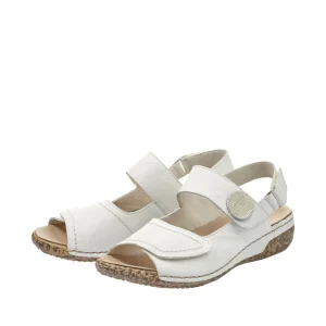 Rieker nu pieds sandales v7272 blanc